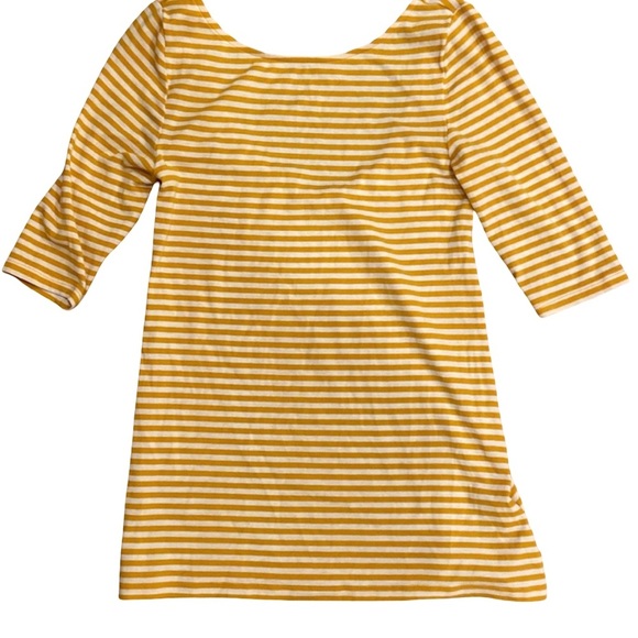 Old Navy Tops - Old Navy Dip Back Ballerina Style 1/2 Sleeved Shirt S